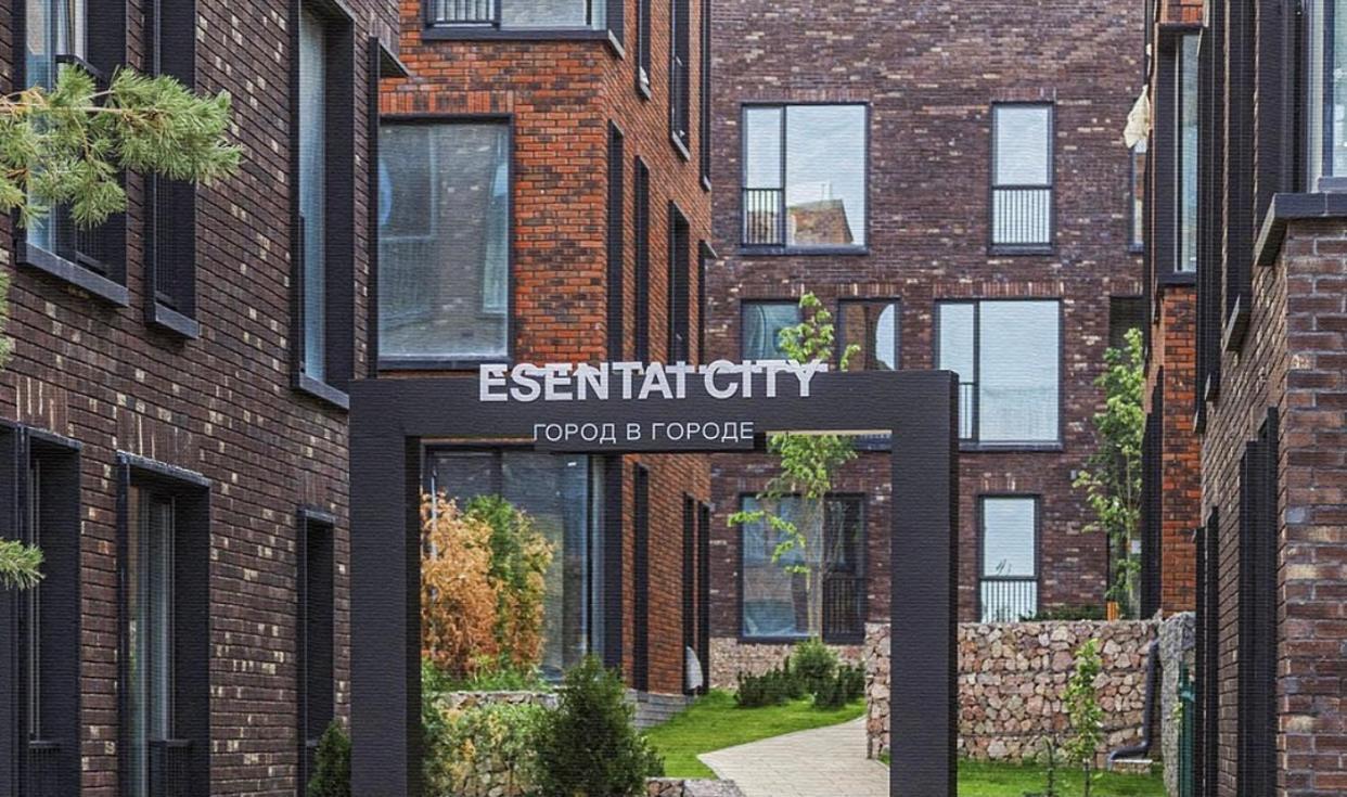 Апартаменты В Esentai City Almatî Exterior foto