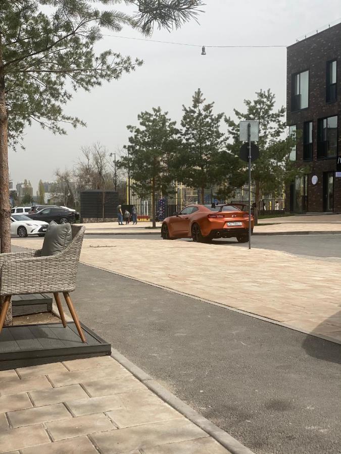 Апартаменты В Esentai City Almatî Exterior foto